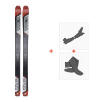 Ski K2 Wayback 96 2024 + Touring Ski Bindings + Climbing Skins  - FreeTouring