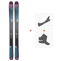 Ski K2 Wayback 96 W 2024 + Touring Ski Bindings + Climbing Skins  - FreeTouring