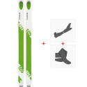 Ski Kastle BMX 105 2019 + Fixations ski de rando + Peaux 