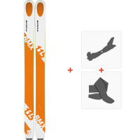 Ski Kastle BMX 115 2019 + Fixations ski de rando + Peaux -