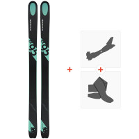 Ski Kastle FX95 2019 + Touren Skibindungen + Felle -