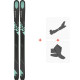 Ski Kastle FX95 HP 2019 + Fixations ski de rando + Peaux  -