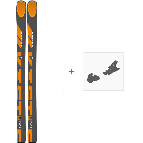 Ski Kastle FX96 HP 2021 + Ski Bindungen  -