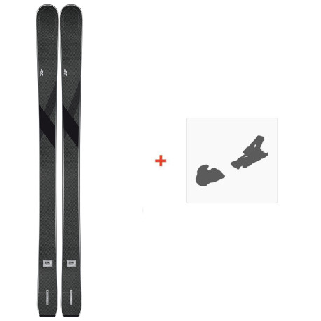 Ski Kastle LTD93 Supra 2020 + Fixations de ski