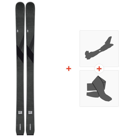 Ski Kastle LTD93 Supra 2020 + Fixations ski de rando + Peaux  -