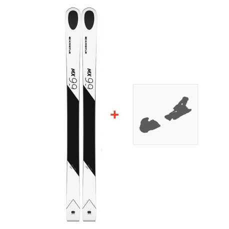Ski Kastle MX99 2019 + FIxations de ski  -