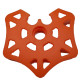 Ski Poles BCA Powder Basket Screw-on 4S Orange 2022  - Ski Poles