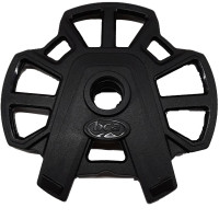 Ski Poles BCA Powder Basket Screw-on Black 2022  - Ski Poles