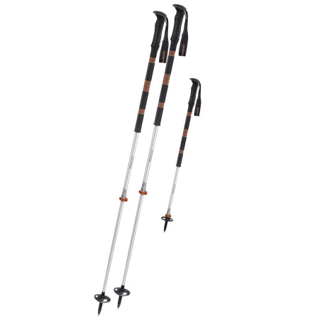Bâtons de Ski Komperdell contour titanal 2 foarm/orange 2022