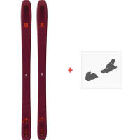 Ski Salomon N QST 106 2019 + Fixation de ski