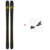 Ski Salomon N QST 92 2021 + FIxations de ski -