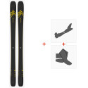 Ski Salomon N QST 92 2021 + Fixations ski de rando + Peaux 