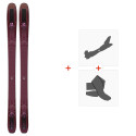 Ski Salomon N QST Lumen 99 2019 + Fixations de ski randonnée + Peaux
