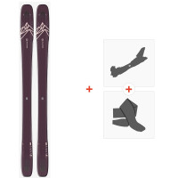 Ski Salomon N QST Lumen 99 2021 + Fixations ski de rando + Peaux -