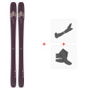 Ski Salomon N QST Lumen 99 2021 + Fixations ski de rando + Peaux 