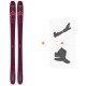 Ski Salomon N QST Myriad 85 2021 + Fixations ski de rando + Peaux  -