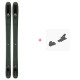 Ski Salomon N Qst Stella 106 2019 + Fixations de ski