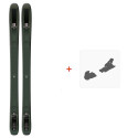 Ski Salomon N Qst Stella 106 2019 + Fixations de ski