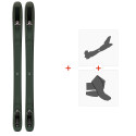 Ski Salomon N QST Stella 106 2019 + Fixations ski de rando + Peaux 