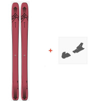 Ski Salomon N QST Stella 106 2021 + FIxations de ski -