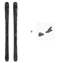Ski Salomon N Stance 102 Black/Gray 2022 + Fixations de ski