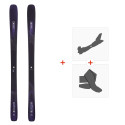 Ski Salomon N Stance W 88 2023 + Fixations ski de rando + Peaux 
