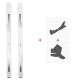 Ski Salomon N Stance W 94 2023 + Touring Ski Bindings + Climbing Skins  -