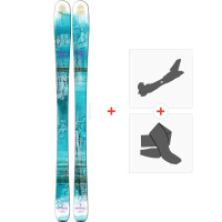 Ski Salomon Q-83 Myriad 2016 + Fixations ski de rando + Peaux  -