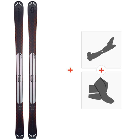 Ski Scott Slight 83 2020 + Fixations ski de rando + Peaux 