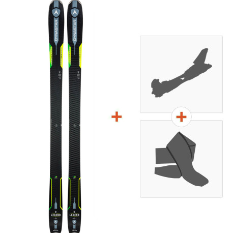 Ski Dynastar Legend X88 2019 + Fixations randonnée + Peau