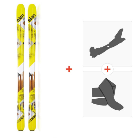 Ski Elan Lhotse 2016 + Fixations randonnée + Peau
