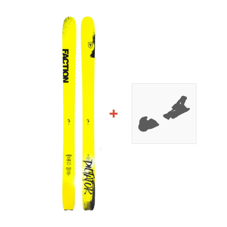SKI WITH BINDINGS KIT Faction Dictator 4.0 2019  -