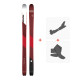 Ski Faction Prime 1.0 2019 + Alpine Touring Bindings + Climbing skin