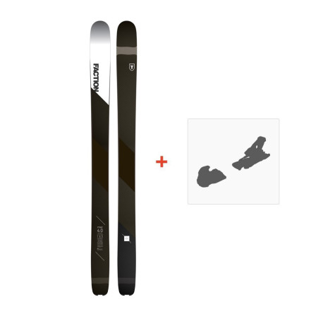 SKI WITH BINDINGS KIT Faction Prime 4.0 2019  -