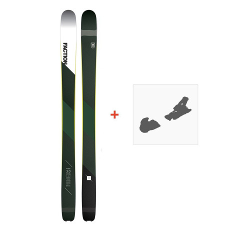Ski Faction Prime 3.0 2019 + Fixation de Ski