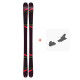SKI WITH BINDINGS KIT K2 Missconduct 2019  - Pack Ski Freestyle