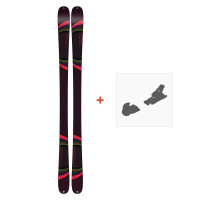 SKI WITH BINDINGS KIT K2 Missconduct 2019  - Pack Ski Freestyle