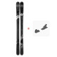 SKI WITH BINDINGS KIT K2 Press 2019  - Pack Ski Freestyle