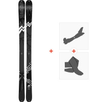 SKI WITH BINDINGS KIT K2 Press 2019 - Freestyle + Piste + Rando