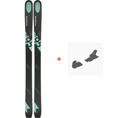 SKI WITH BINDINGS KIT Kastle FX95 HP 2019  -