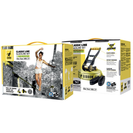 Slackline Gibbon Classic Line Treewear Set 2023