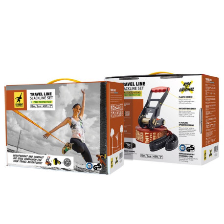 Slackline Gibbon Travel Line Treewear Set 2023