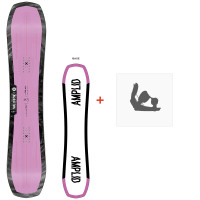 Snowboard Amplid Singular Twin 2024 + Bindungen 