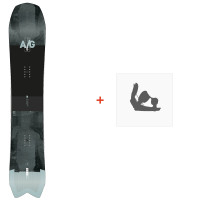 Snowboard Amplid Souly Grail 2023 + Bindungen 