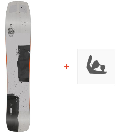 Snowboard Amplid The Morning Glory 2023 + Bindungen 