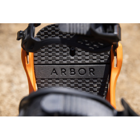 Snowboard Bindungen Arbor Spruce Orange 2022 