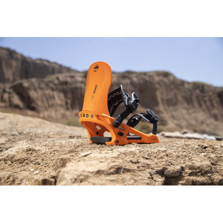 Snowboard Bindings Arbor Spruce Orange 2022 