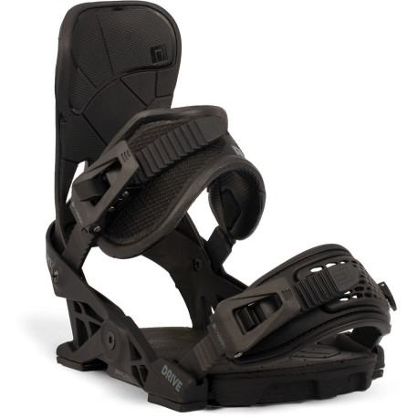 Snowboard Bindings Now Drive Black 2023