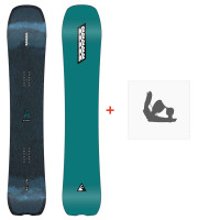 Snowboard K2 Alchemist 2023 + Fixations de snowboard