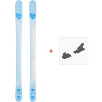 Ski Black Crows Captis Birdie 2022 + Fixations de ski - Ski All Mountain 86-90 mm avec fixations de ski à choix